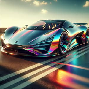 Futuristic Sports Car - Speed and Luxury in One