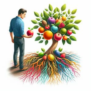 Vibrant Roots: Life, Growth, and Nurturing Fruits