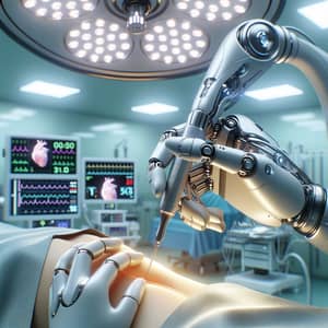 Advanced Robotic AI Hand Performing Delicate Surgery | Hospital Setting