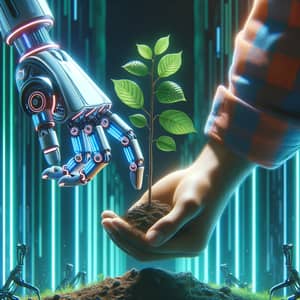 Humans and Technology United for a Green Future | Planting Hope Together