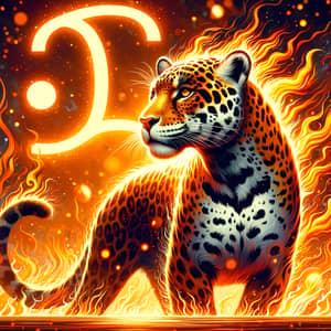 Majestic Jaguar: Symbolizing Sagittarius Wild Nature | Fire Element