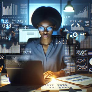 Black Female Data Analyst GIF | Data Analyst at Work