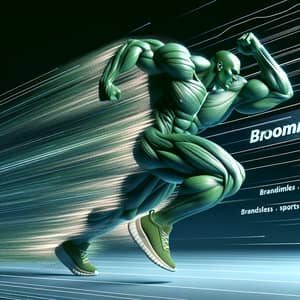 Hyper-Realistic Speedy Hulk in Revo Shoes | High-Speed 3D Image