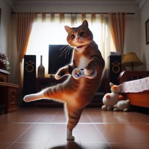 Cat Dancing - Fun Feline Performance