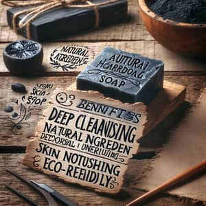 Handmade Artisan Charcoal Soap | Benefits & Ingredients