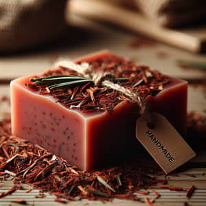 Handmade Rooibos Soap - Natural Red-Brown Tones | Artisan Quality