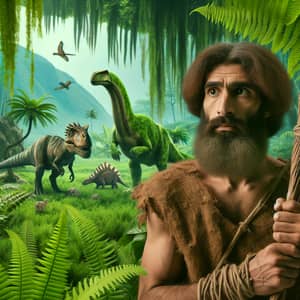 Stone Age Middle Eastern Man Survives in Jurassic Era