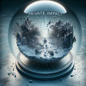 Private Impact Visualized: Abstract Concept in a Sphere