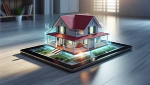 3D Virtual Tour of Duplex House | Tablet Projection