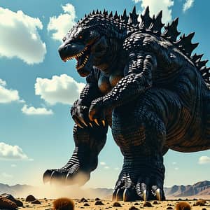 Giant Godzilla Mutant with Huge Feet | Apocalypse Monster