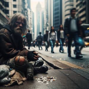 Empathizing with the Homeless: A Raw Urban Portrait