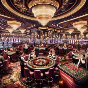 Lavish Casino Aesthetics | Premium Gaming Experience