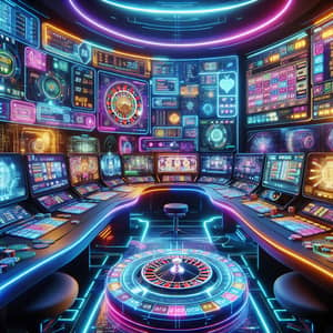 Futuristic Neon Online Casino | 1XBET
