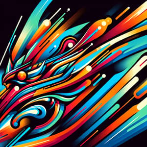 Vibrant and Dynamic Abstract Design | Engaging Visual Experience
