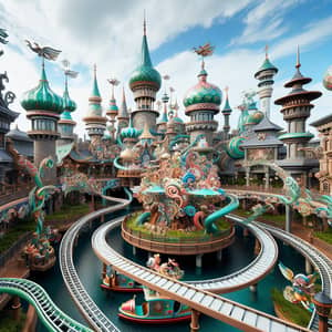 Theme Park with Amalgamation of Styles