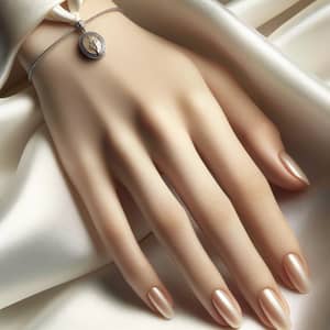 Delicate Hand with Soft, Hydrated Skin | Elegant Fingers & Manicured Nails