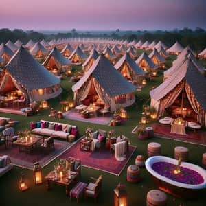 Luxury Tents Experience in Enchanting Meadow | Glamping Retreat