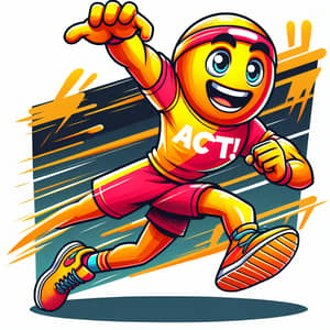 Dynamic Mascot Design for Practical Training Activities