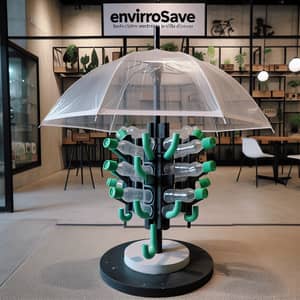 EnviroSave: Innovative Eco-Friendly Umbrella Dispenser