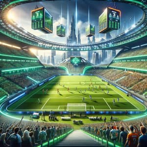 Futuristic Free-to-Play Football Universe | Immersive Match Experience