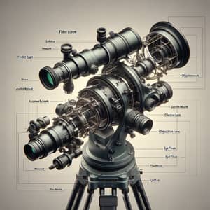 Detailed Telescope Model for Professional Astronomers
