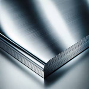Shiny Polished Stainless Steel Sheet - Flawless High Gloss Finish