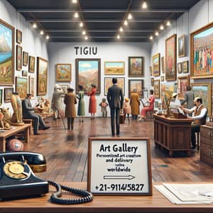 Tigu Art Gallery | Diverse Paintings & Sculptures Collection
