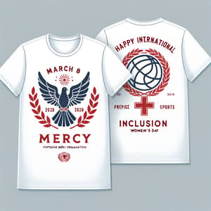 Mercy Corps & EHF Logo T-shirt Design | March 8 #Inspire Inclusion
