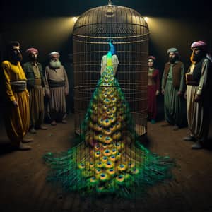 Vibrant Peacock in a Melancholic Display: Kurdish Encounter