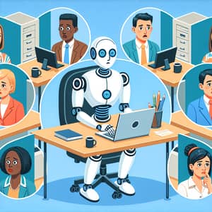 AI Robot Revolutionizing Workplaces: Diversity in Reactions