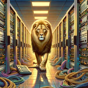 Regal Lion Roaming Data Center - Power of Nature meets Technology