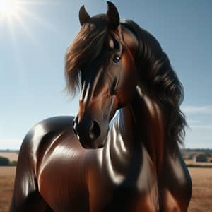 Magnificent Portuguese Lusitano Horse in Dressage | Regal Posture
