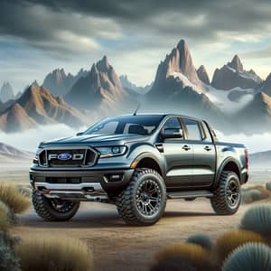 2024 Ford Ranger with Larger Wheels and Tires | Mountains