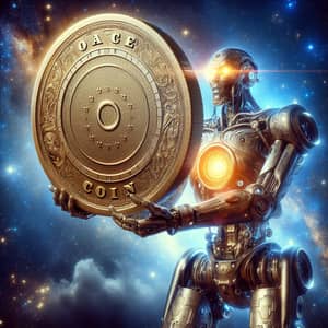 ORACLE COIN: Unveiling A Giant Robot Lifting The Coin