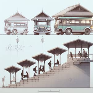 Evolution of Jeepney Waiting Shed Design: Functionality & Appeal