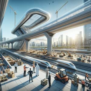 Sleek Civil Engineering Project | Futuristic Infrastructure Design