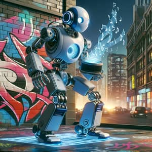 Autonomous Beatboxing Robot on Graffiti Stage