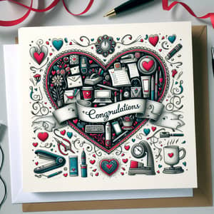 Professional Workplace-Friendly Valentine's Card Design