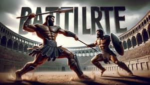 Epic Battle of Achilles vs. Hector in Deserted Arena | Battlerite