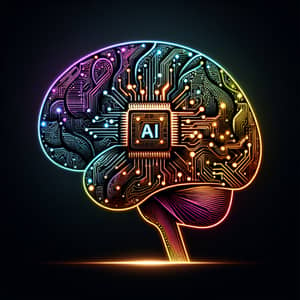AI Technology Brain Logo Design | Futuristic Logo Creation