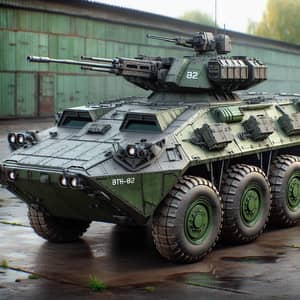 Unique Armored Personnel Carrier (APC) Design - BTR-82 & BTR-4 Elements