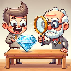 Funny Diamond Exchange Cartoon Meme