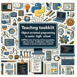 Teaching Toolkit for Object-Oriented Programming in Senior High School