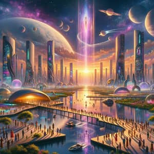 Year 4,28,899 World: Speculative Future Landscape of Unity and Progression