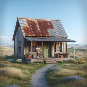Rustic $1000 Cozy Country House with Charming Exterior