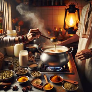 Authentic Indian Masala Milk Recipe | Spiced Milk Preparation