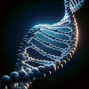 3D DNA Molecule: Exploring the Double Helix Structure