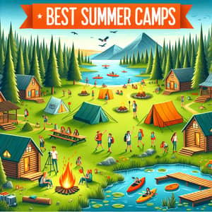 Best Summer Camps in Charming Nature Setting - Discover Now