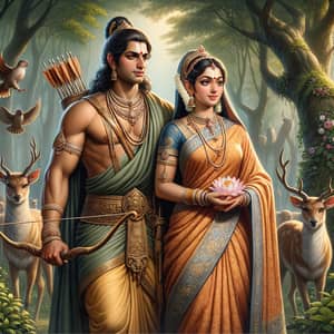 Ram and Sita - Symbol of Strength and Divinity in Hindu Mythology