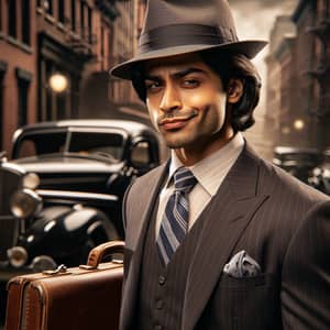 Classic Gangster Outfit - Stylish South Asian Male Character